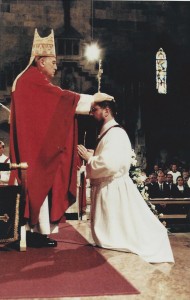 Priesterweihe Pfarrer Koller, Handauflegung - Juli 1997